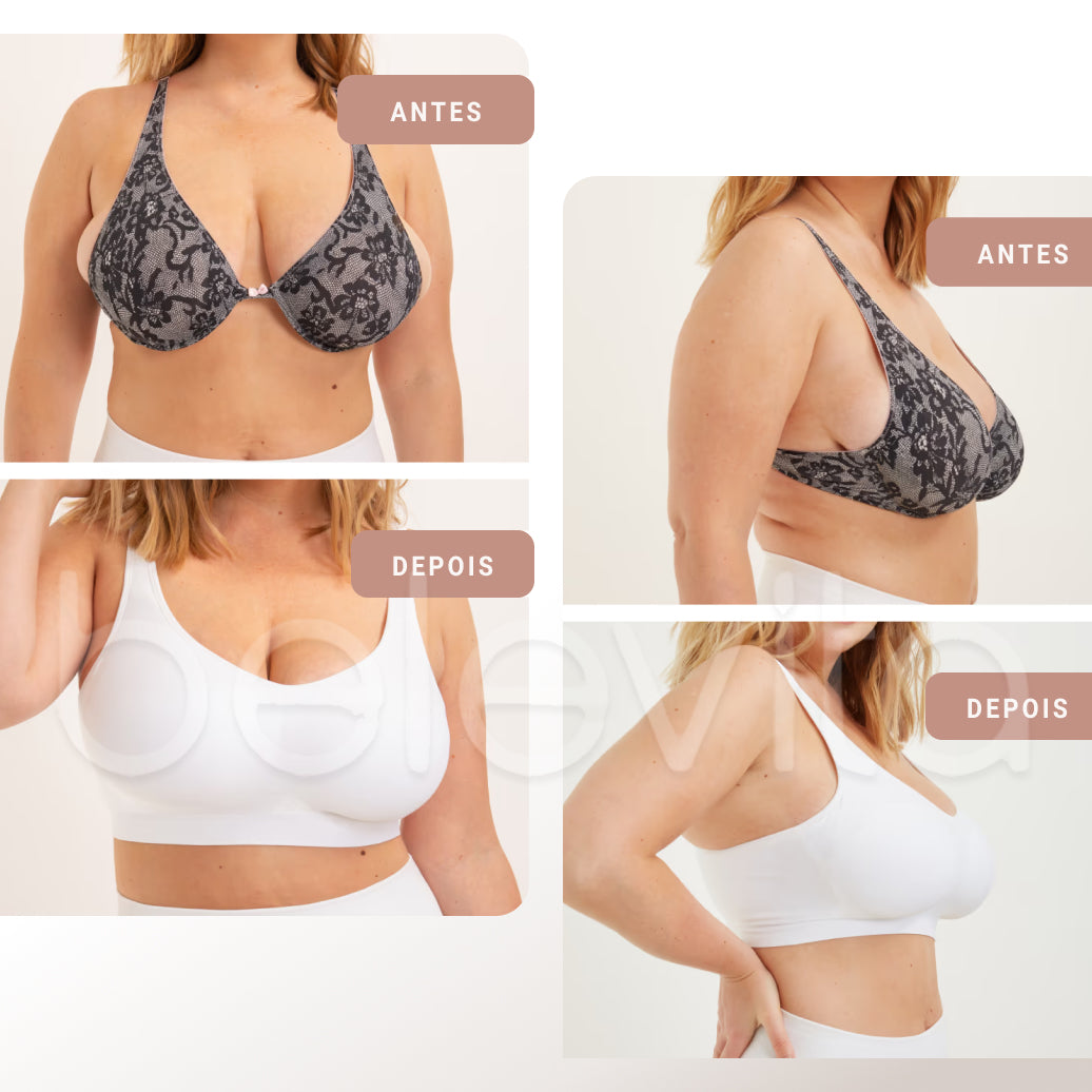 Combo: Short Modelador Slim Pro+ Sutiã Equilíbrio Fit