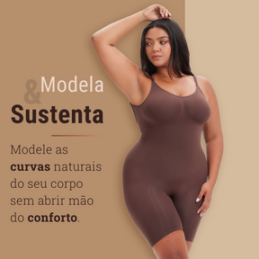 Body Modelador Full Shaper - Compre 1 Leve 2 + Brinde Calcinha Modeladora