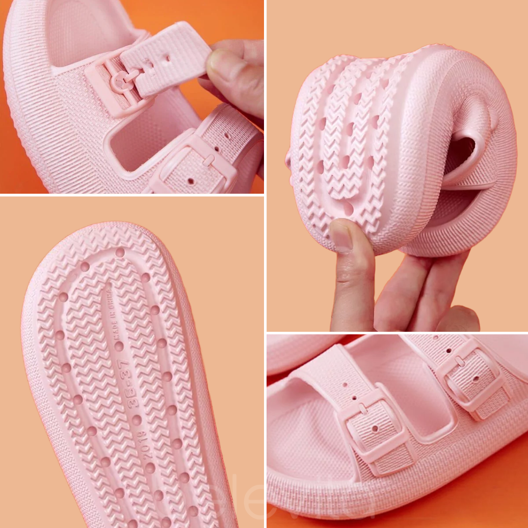 Sandália Anatômica Cloud Boss - Leve e Antiderrapante (Alça Regulável)