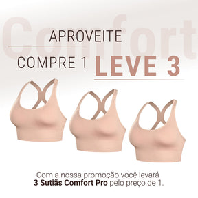 Sutiã Anatômico Full Confort | Super Oferta Pague 1 e Leve 3