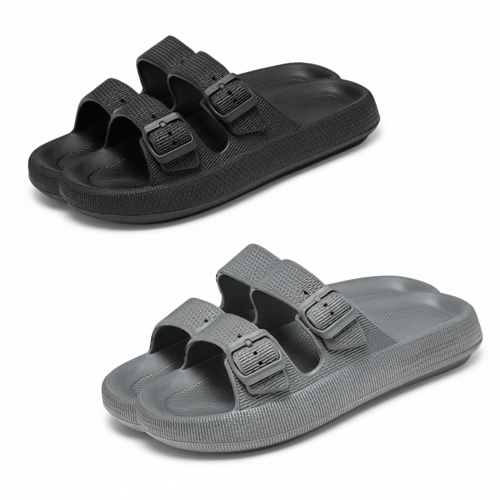 Combo 2 Pares - Sandália Anatômica Cloud Boss(Alça Regulável)