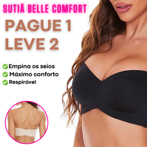 Sutiã Belle Comfort Premium - Suporte Máximo Sem Alças - (PAGUE 1 e LEVE 2)