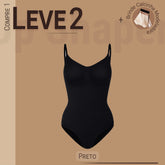 Body Modelador Full Shaper - Compre 1 Leve 2 + Brinde Calcinha Modeladora